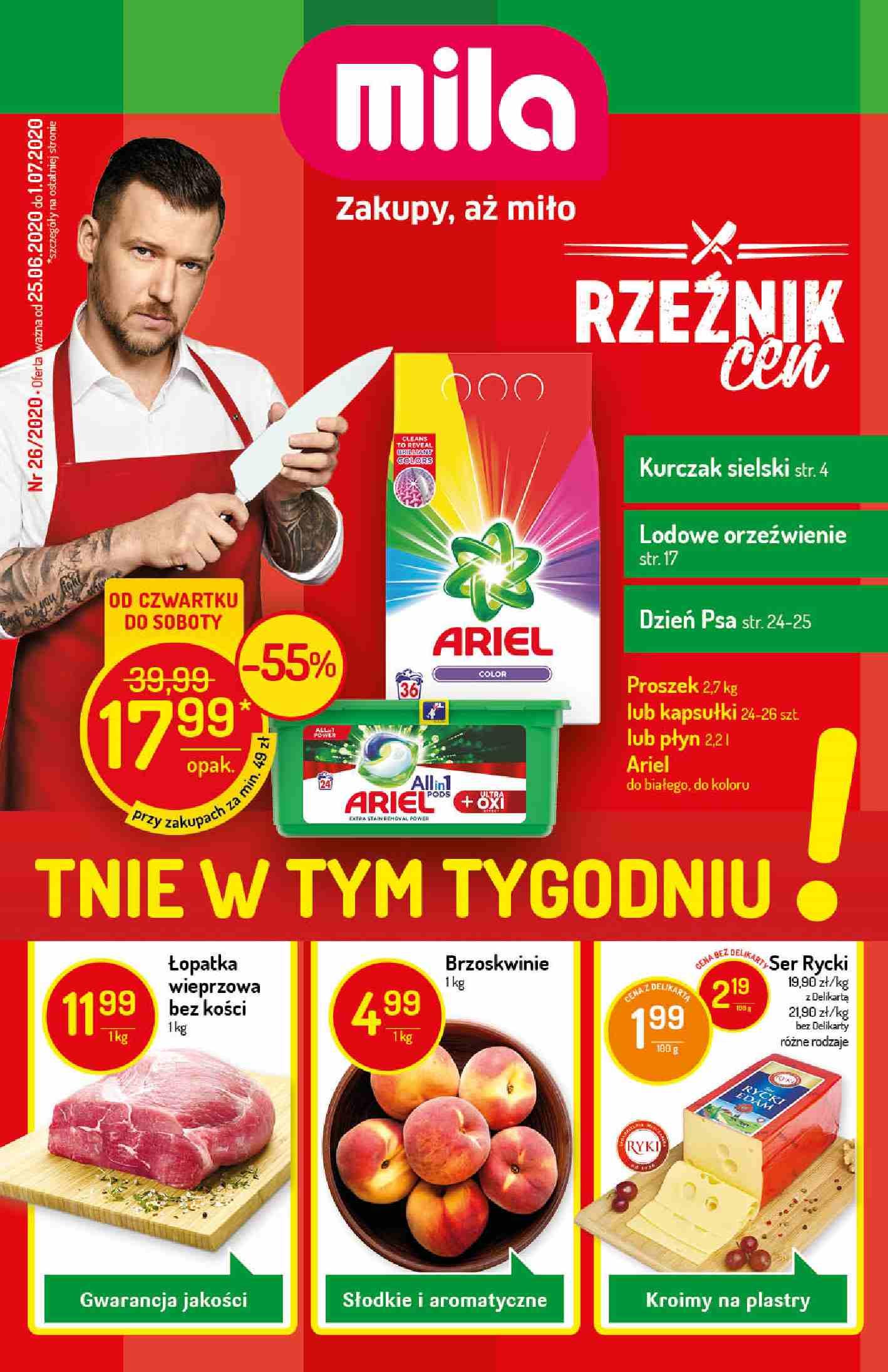 Gazetka promocyjna Mila str. 1