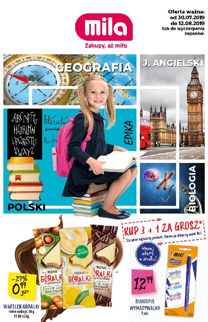 Gazetka promocyjna Mila str. 1