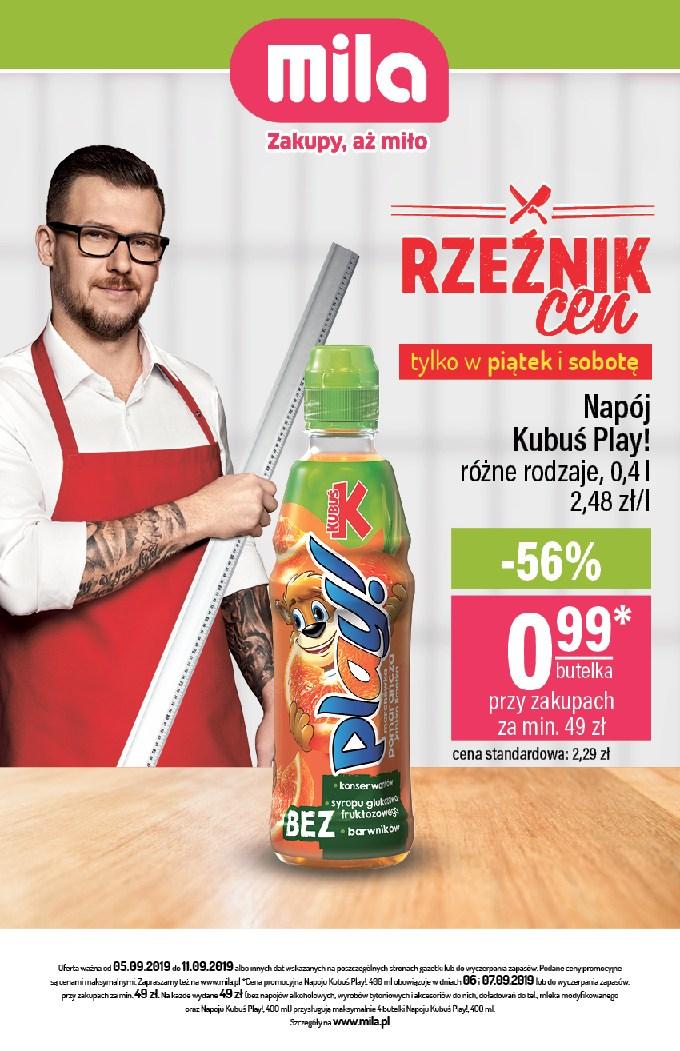 Gazetka promocyjna Mila str. 1