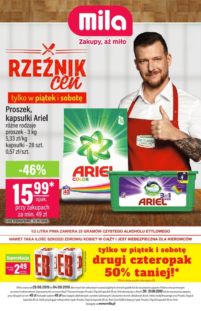 Gazetka promocyjna Mila str. 1