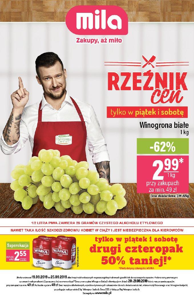 Gazetka promocyjna Mila str. 1