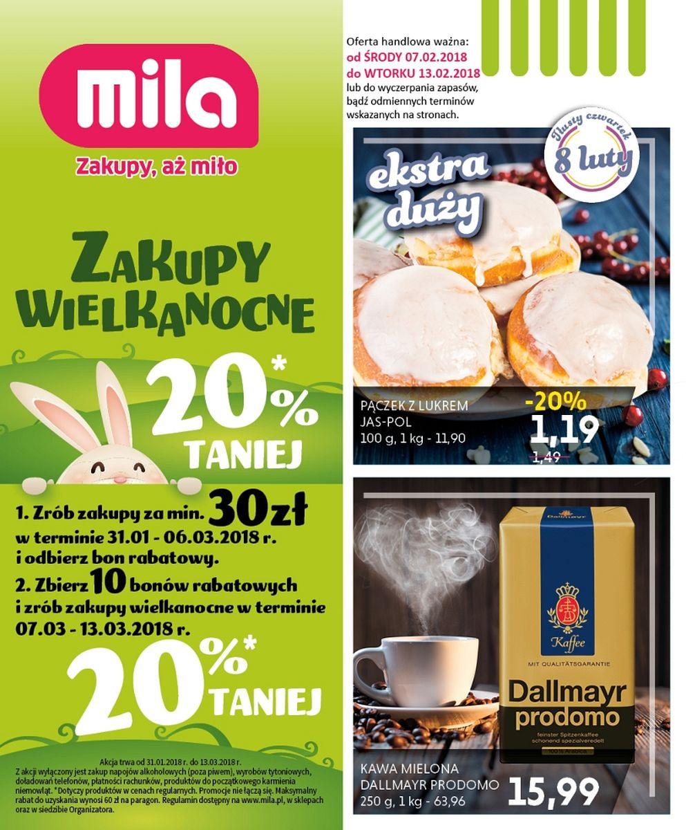 Gazetka promocyjna Mila str. 1