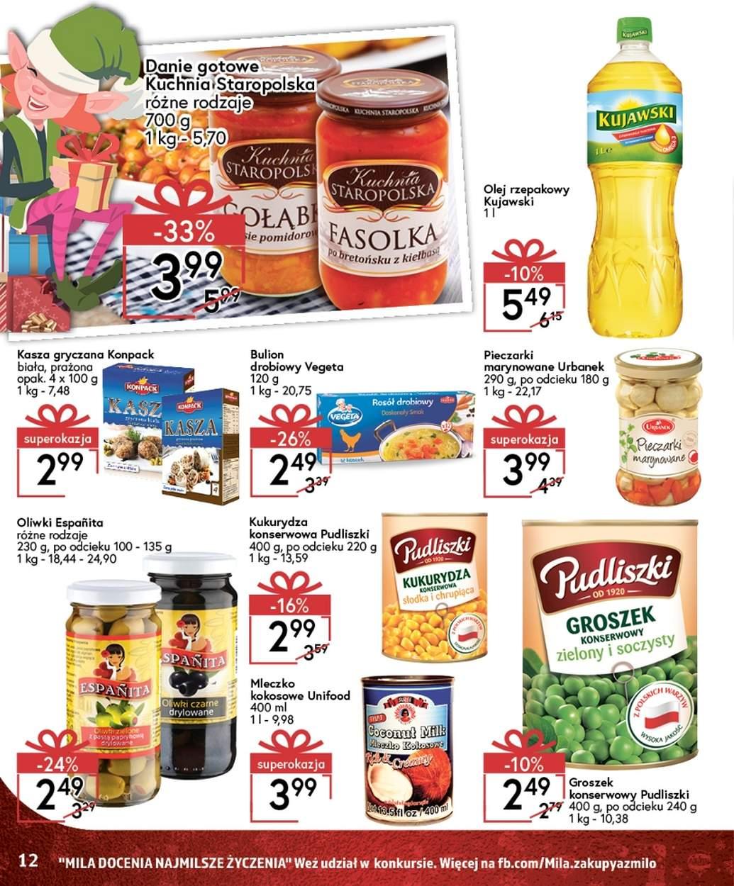Gazetka promocyjna Mila str. 12
