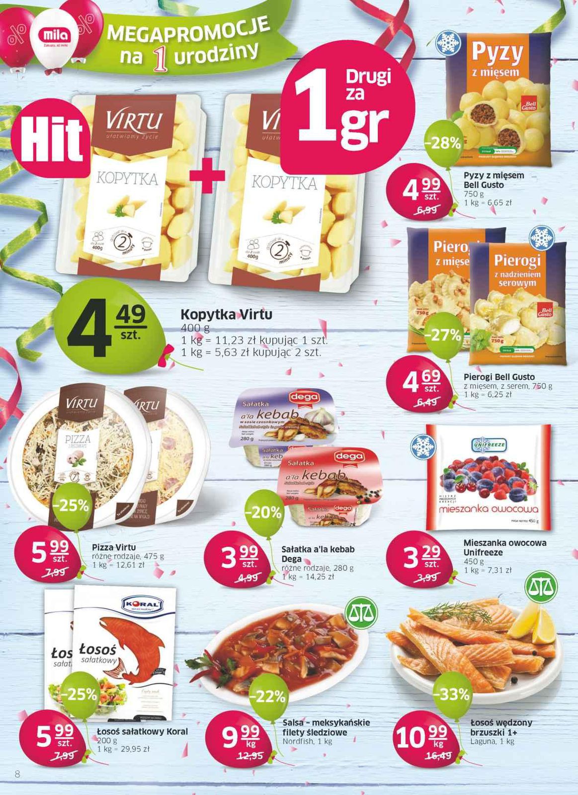 Gazetka promocyjna Mila str. 8