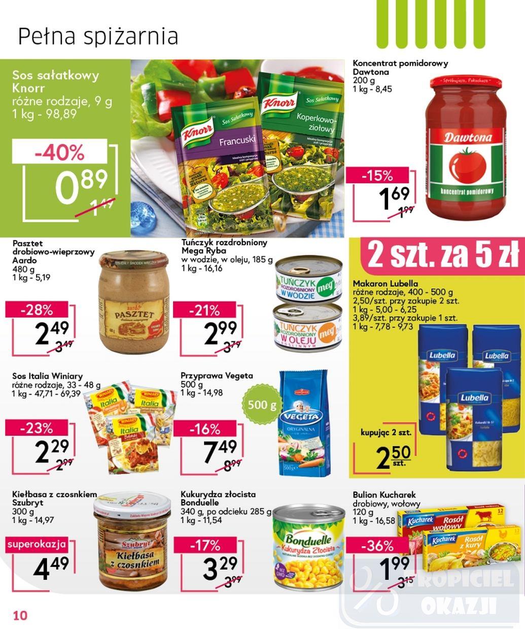 Gazetka promocyjna Mila str. 10