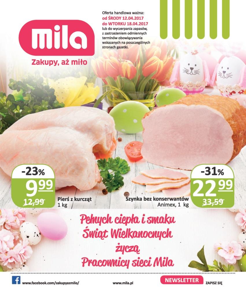 Gazetka promocyjna Mila str. 1