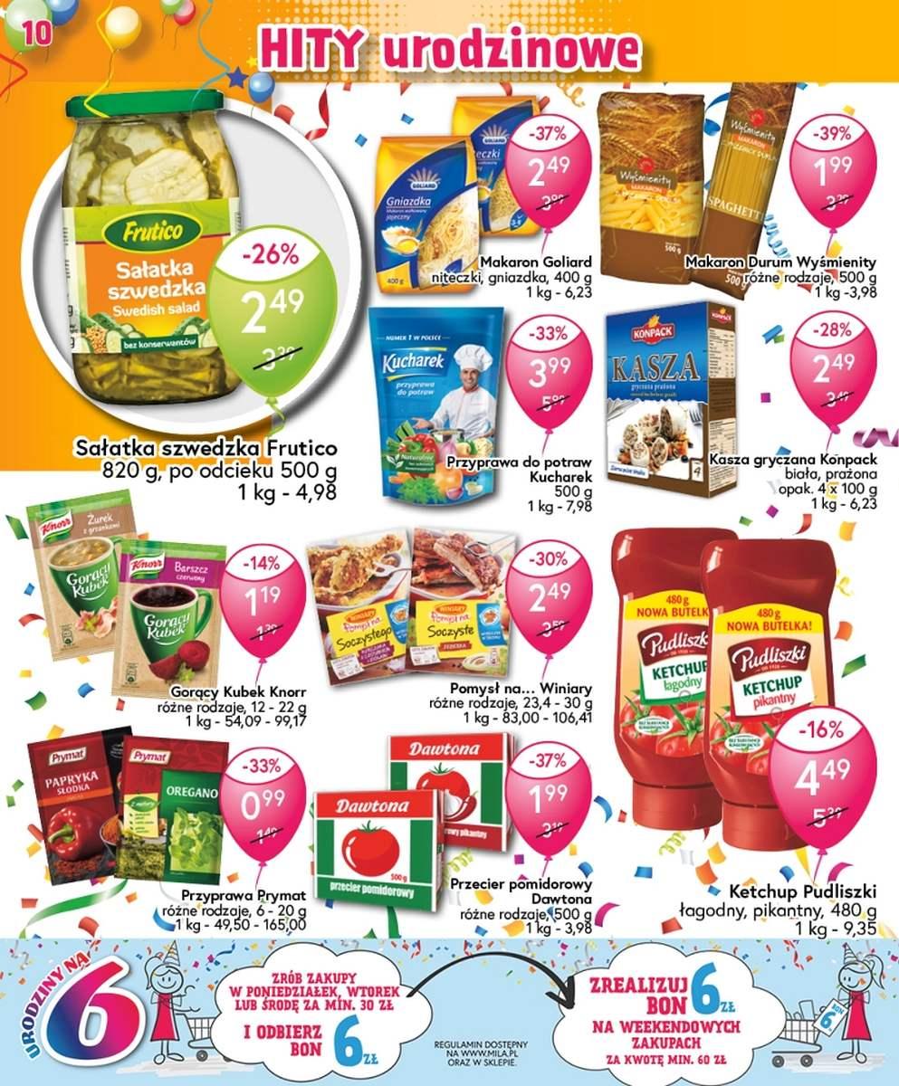 Gazetka promocyjna Mila str. 10