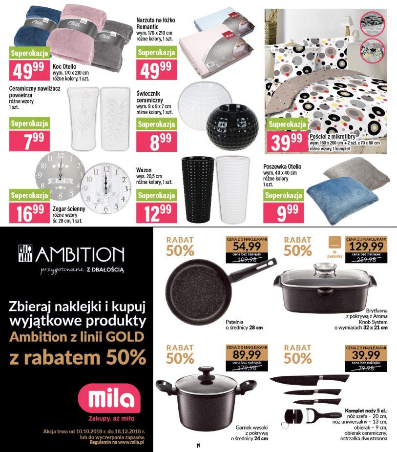 Gazetka promocyjna Mila str. 19