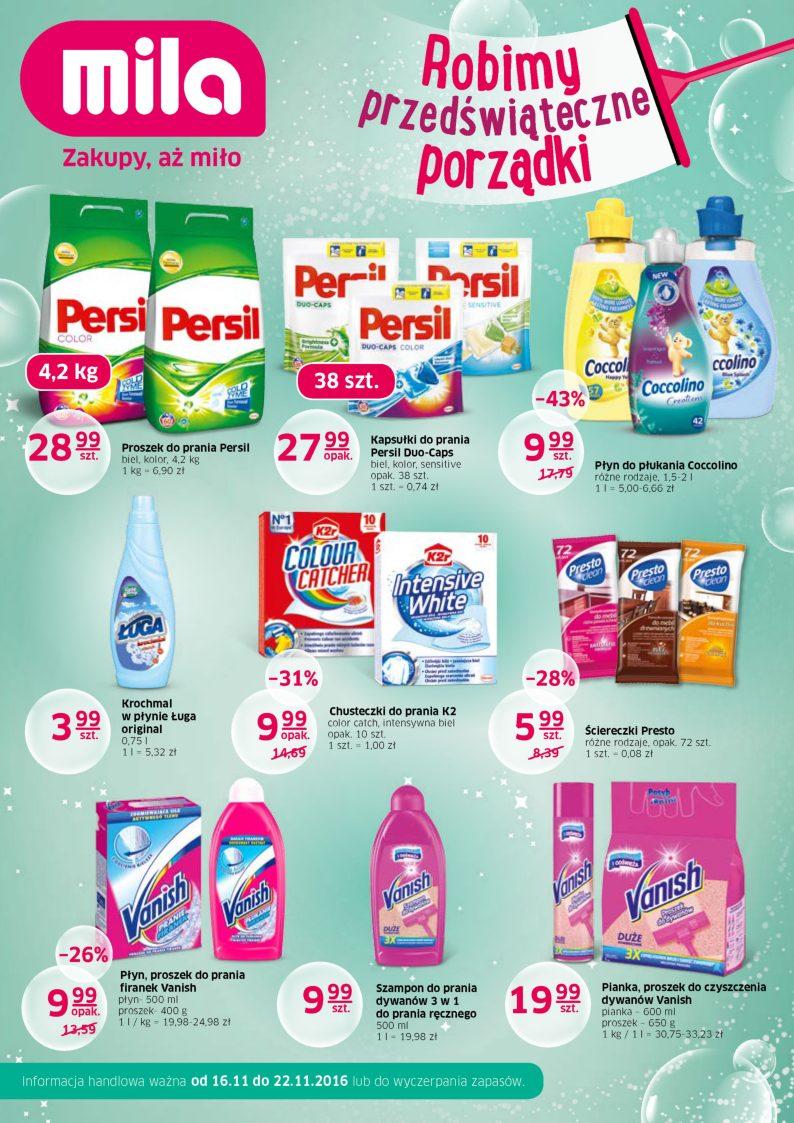Gazetka promocyjna Mila str. 1