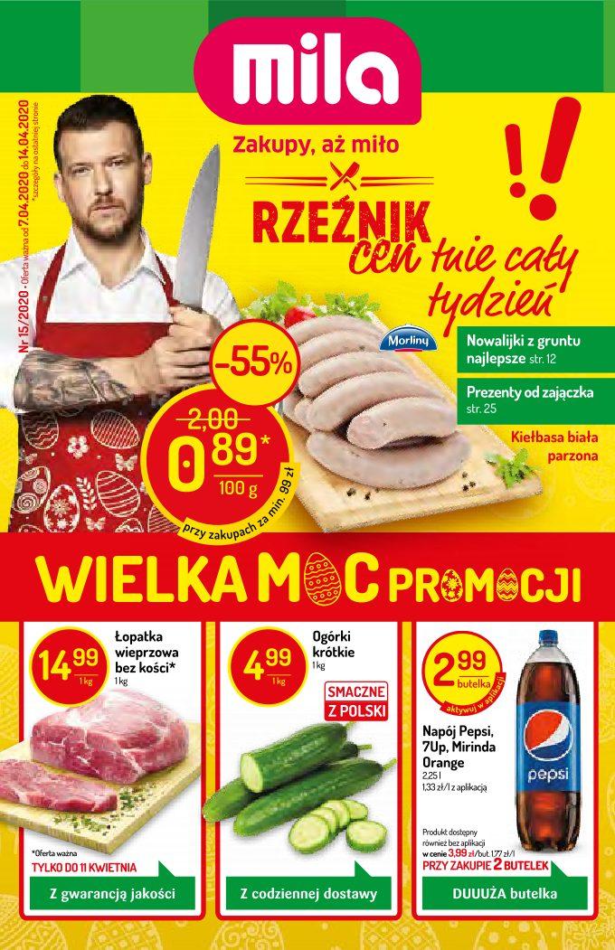 Gazetka promocyjna Mila str. 1