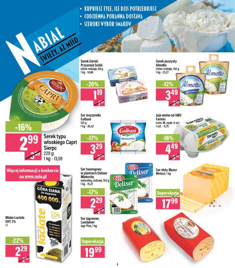 Gazetka promocyjna Mila str. 4