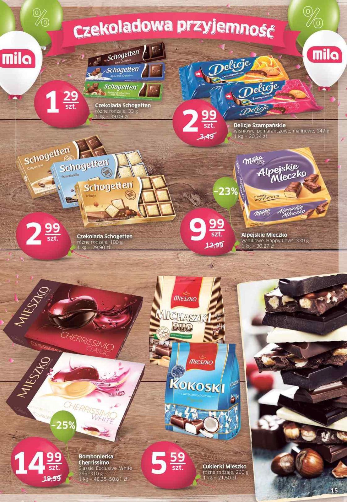 Gazetka promocyjna Mila str. 15