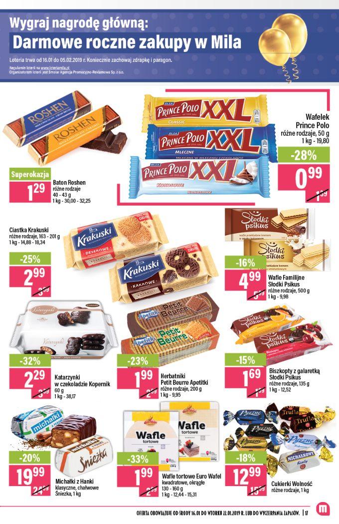 Gazetka promocyjna Mila str. 17