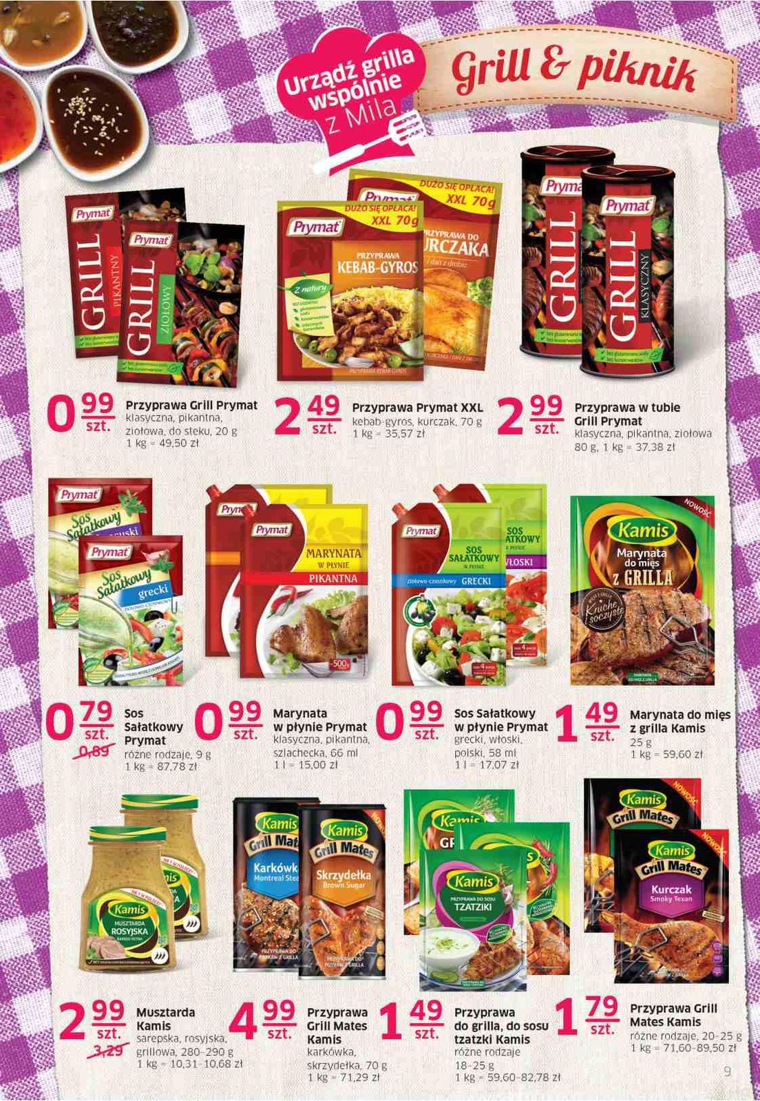 Gazetka promocyjna Mila str. 9