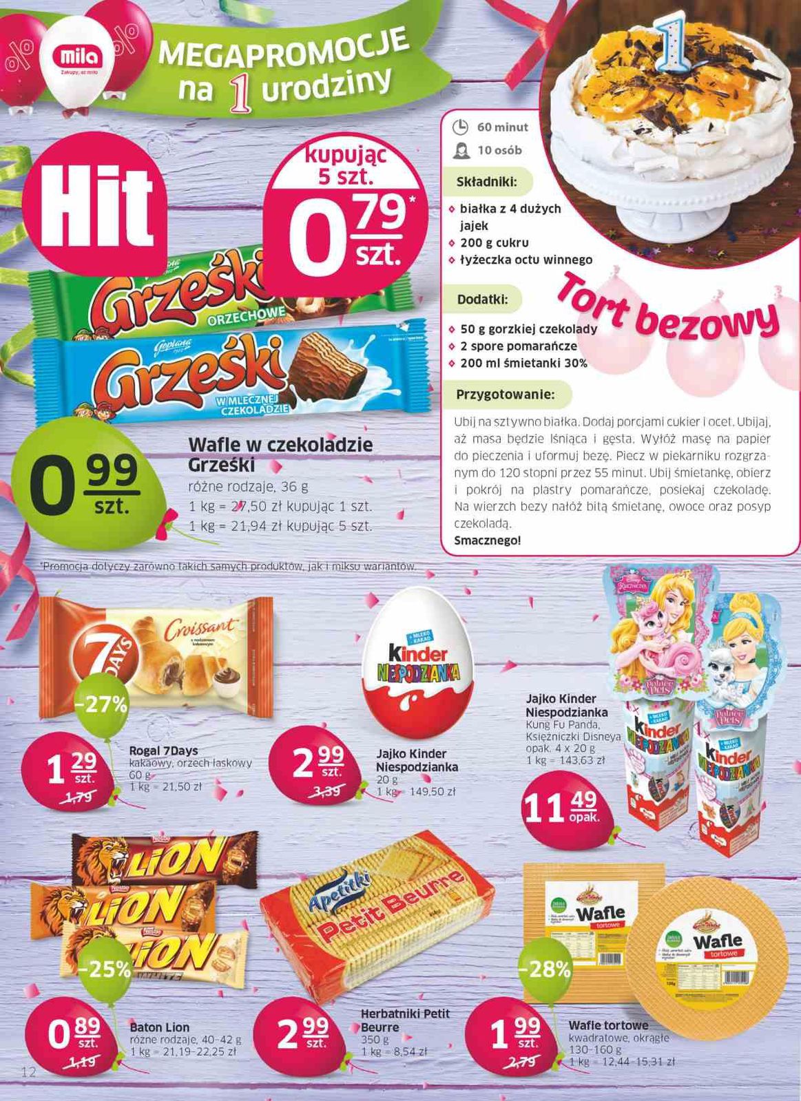 Gazetka promocyjna Mila str. 12