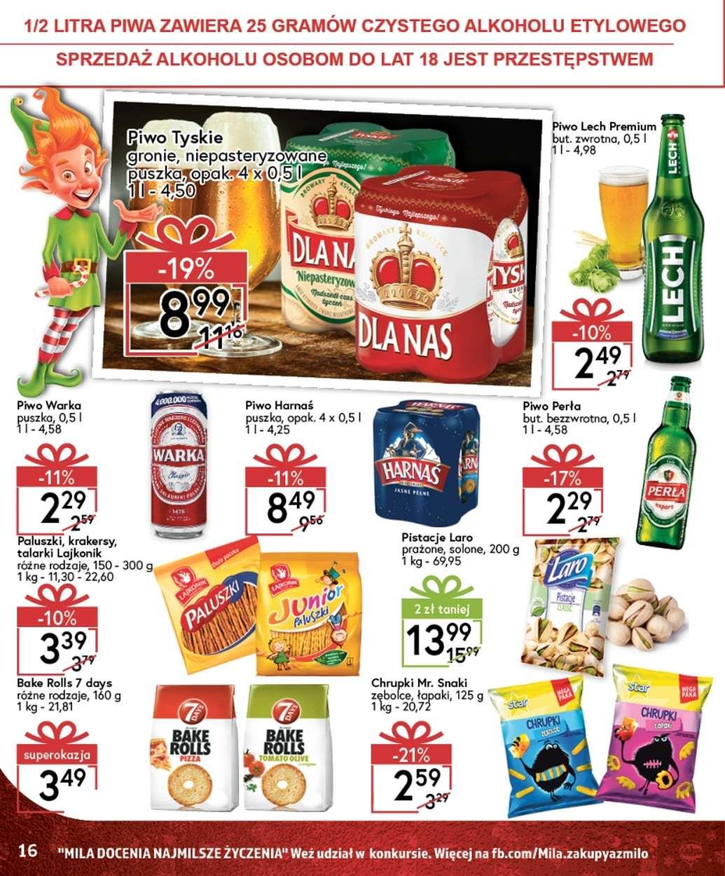 Gazetka promocyjna Mila str. 16