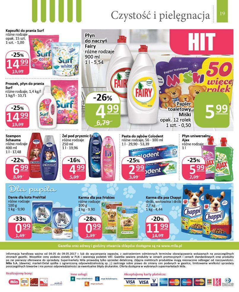 Gazetka promocyjna Mila str. 19