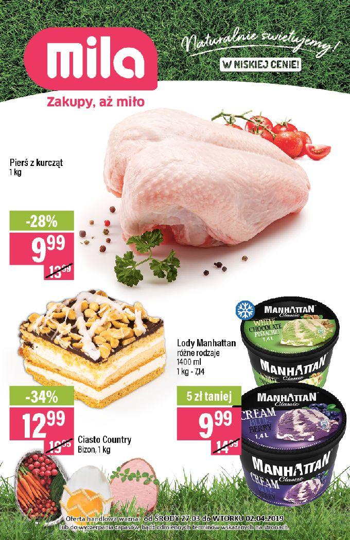 Gazetka promocyjna Mila str. 1
