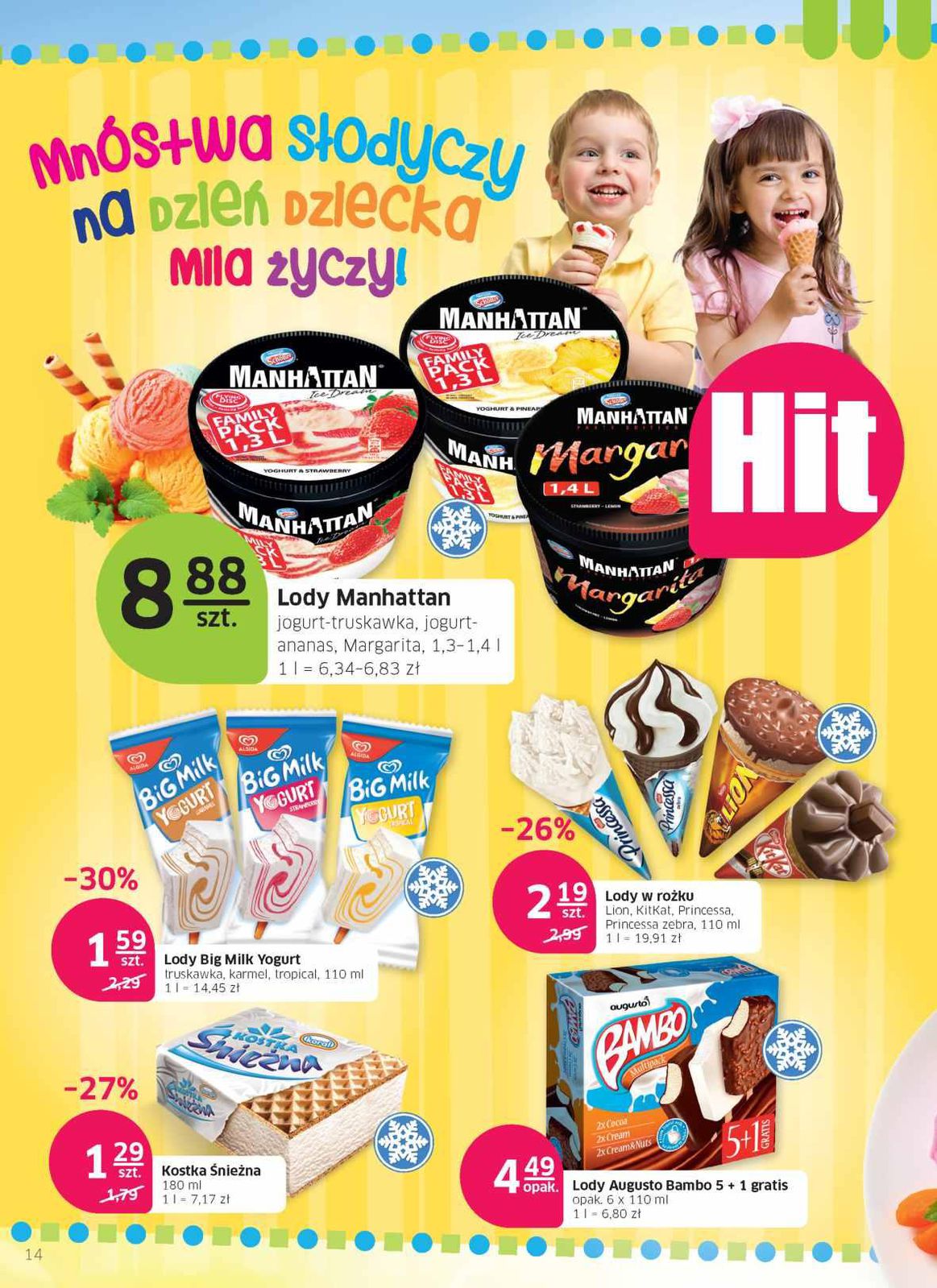 Gazetka promocyjna Mila str. 14