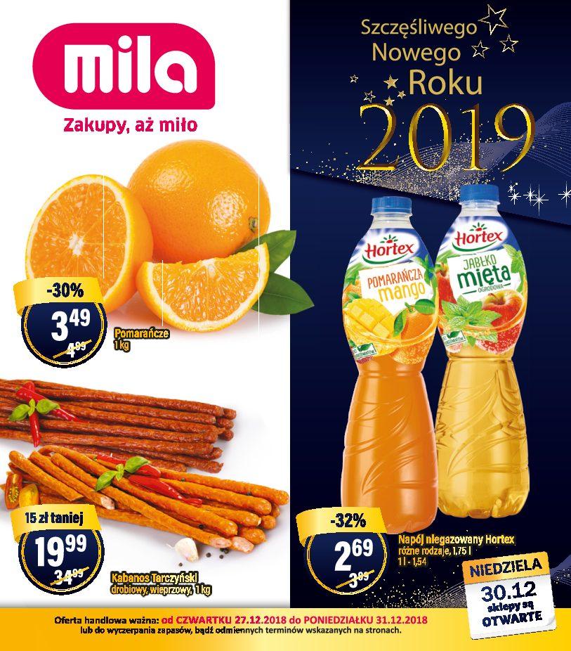 Gazetka promocyjna Mila str. 1