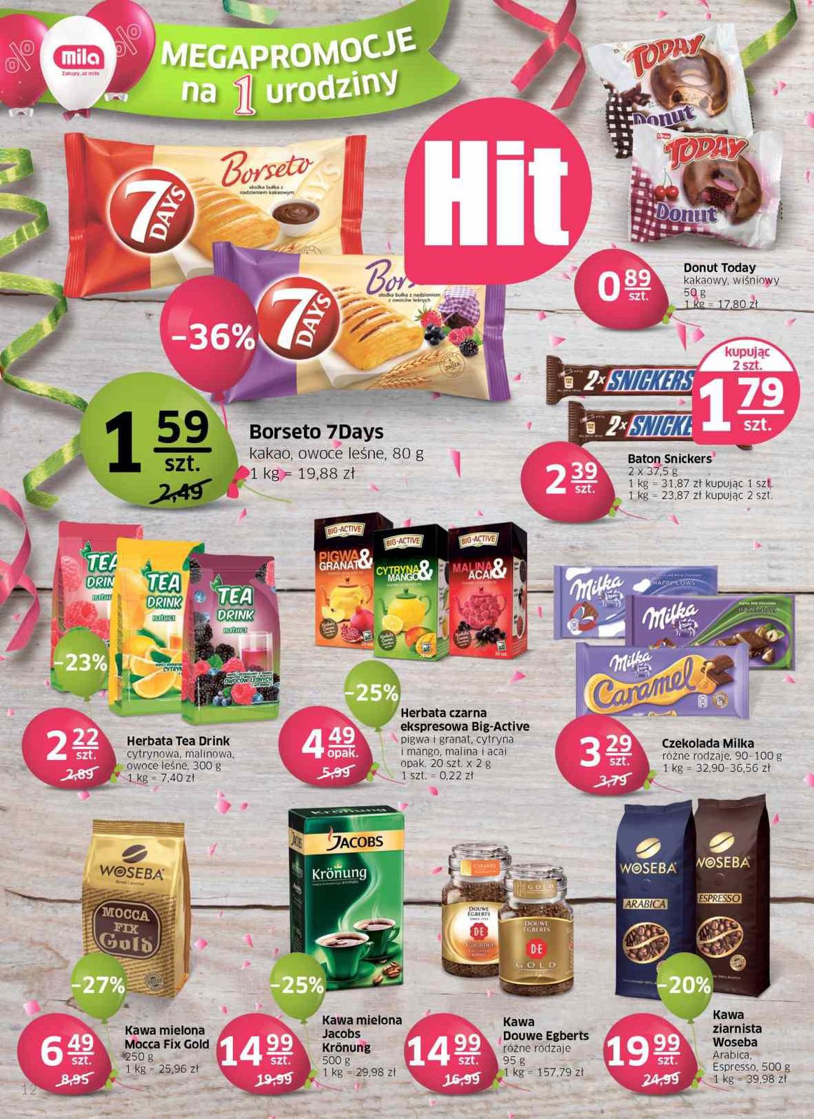 Gazetka promocyjna Mila str. 12