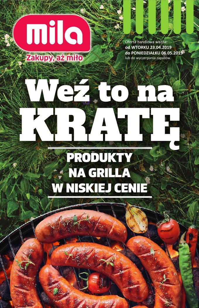 Gazetka promocyjna Mila str. 1
