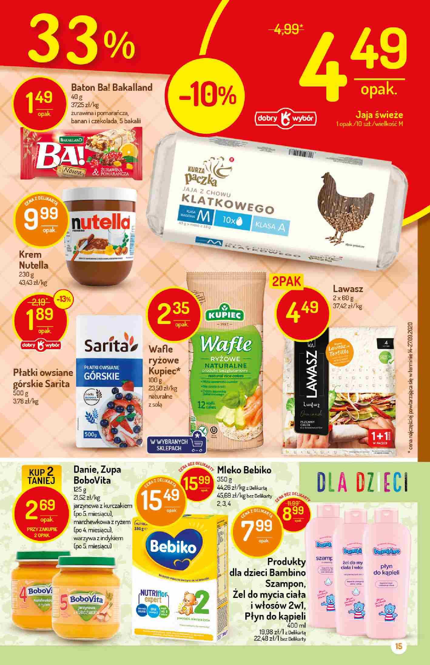 Gazetka promocyjna Mila str. 15