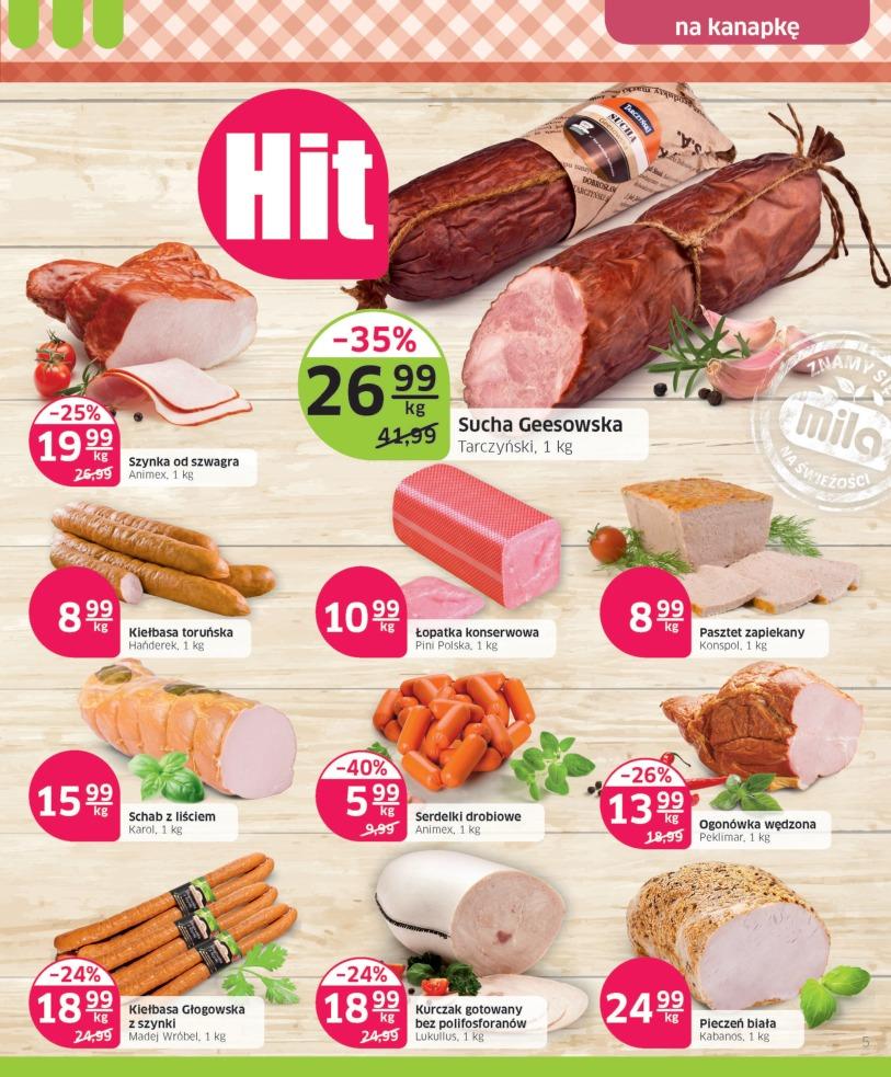 Gazetka promocyjna Mila str. 5
