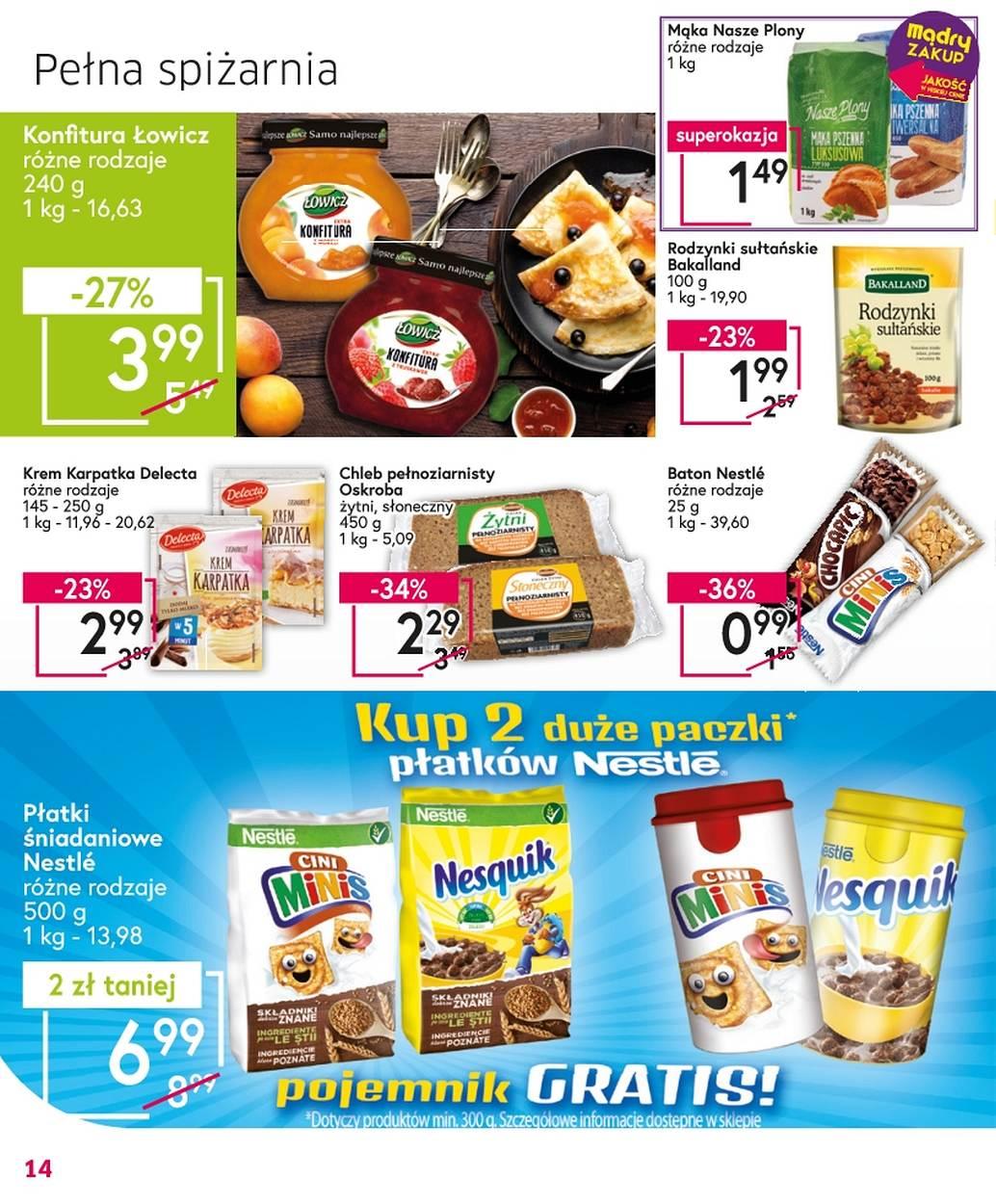 Gazetka promocyjna Mila str. 14