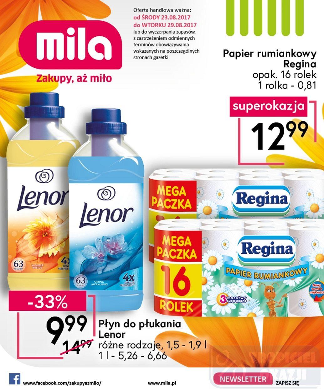 Gazetka promocyjna Mila str. 1