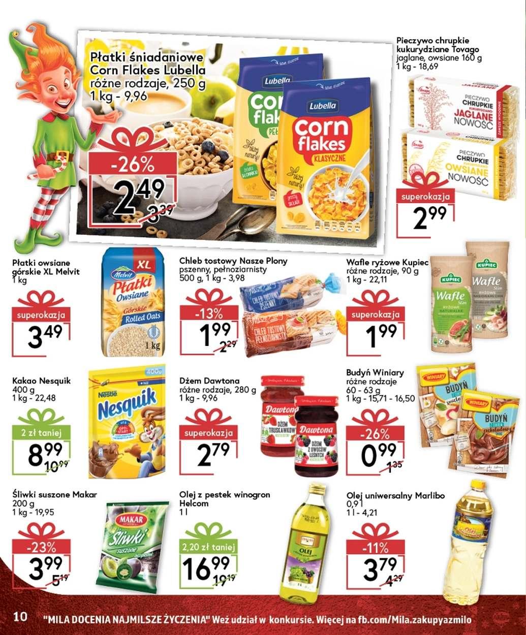 Gazetka promocyjna Mila str. 10