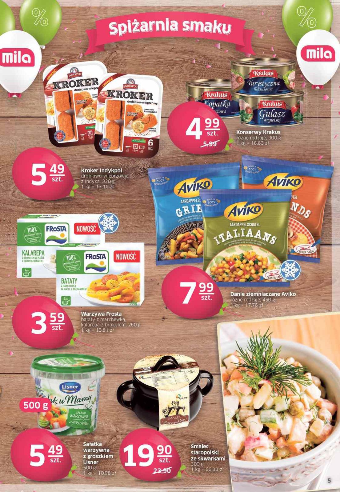 Gazetka promocyjna Mila str. 5