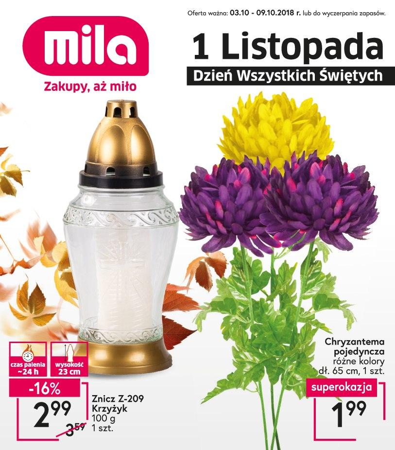 Gazetka promocyjna Mila str. 1