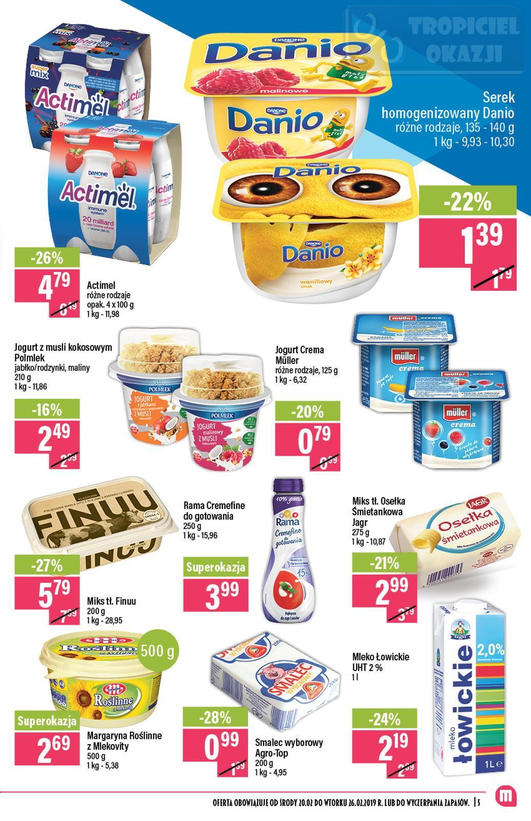 Gazetka promocyjna Mila str. 5