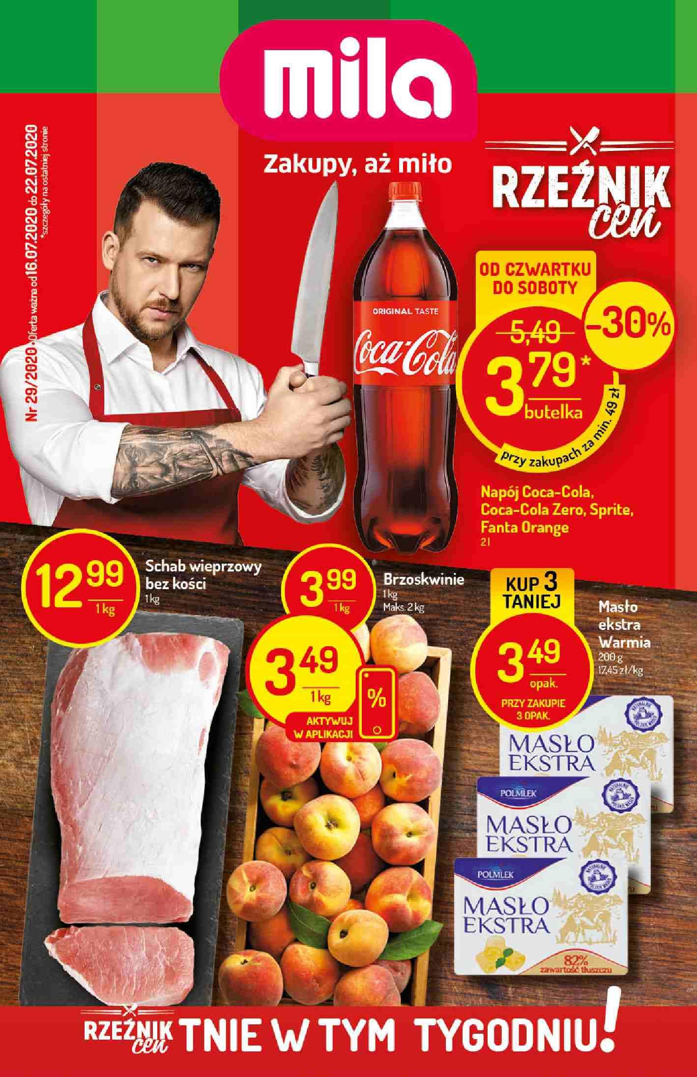 Gazetka promocyjna Mila str. 1