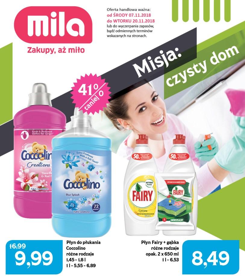 Gazetka promocyjna Mila str. 1
