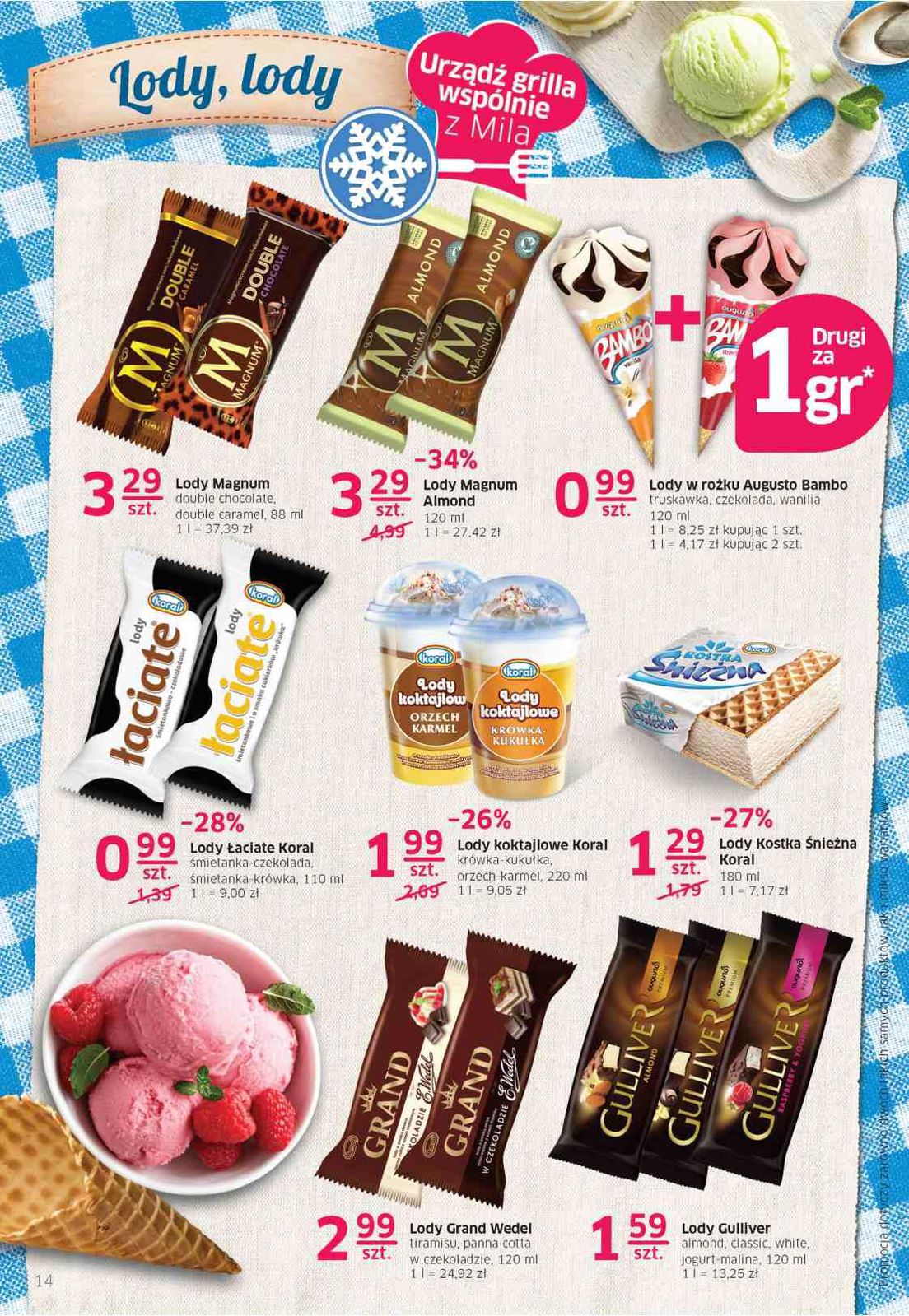 Gazetka promocyjna Mila str. 14