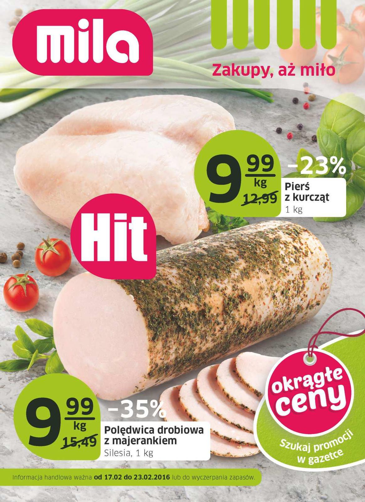 Gazetka promocyjna Mila str. 1