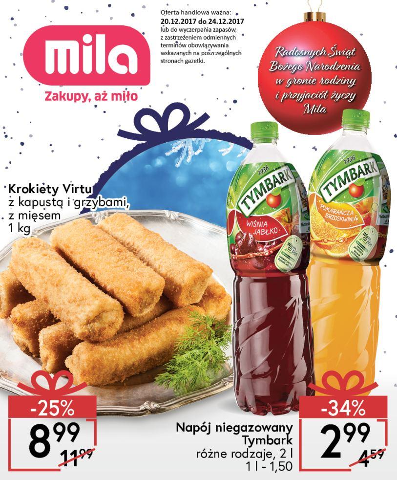 Gazetka promocyjna Mila str. 1