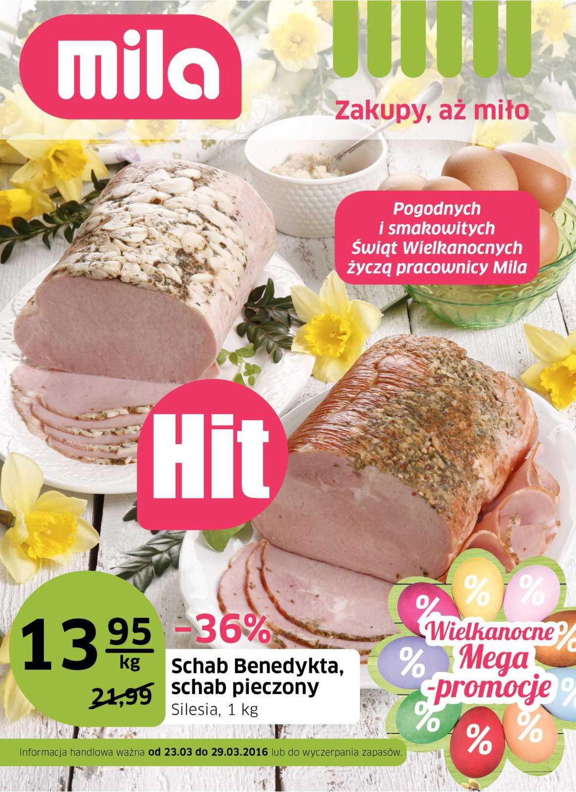 Gazetka promocyjna Mila str. 1