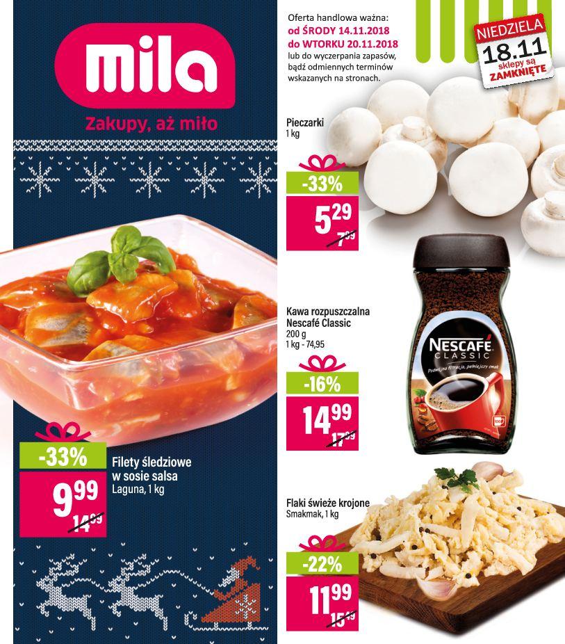 Gazetka promocyjna Mila str. 1