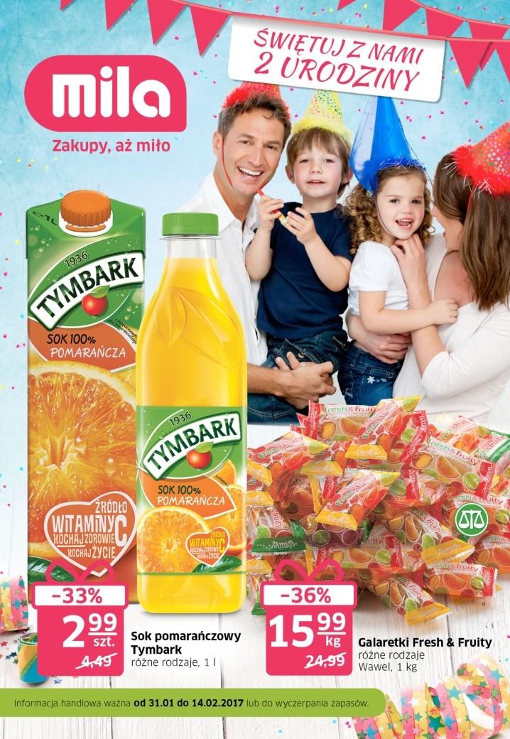 Gazetka promocyjna Mila str. 1