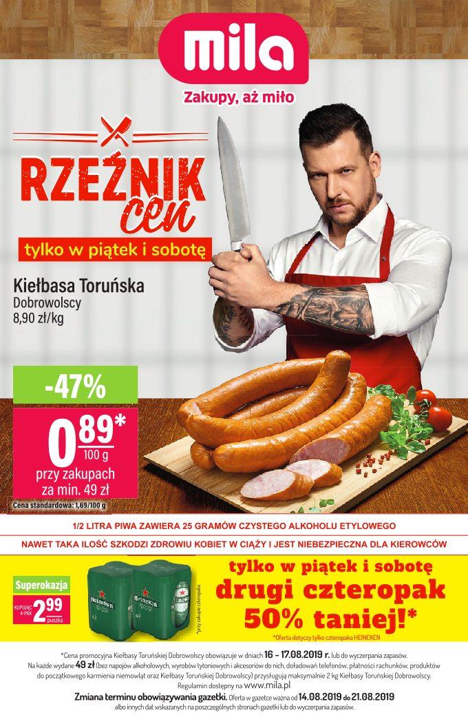 Gazetka promocyjna Mila str. 1