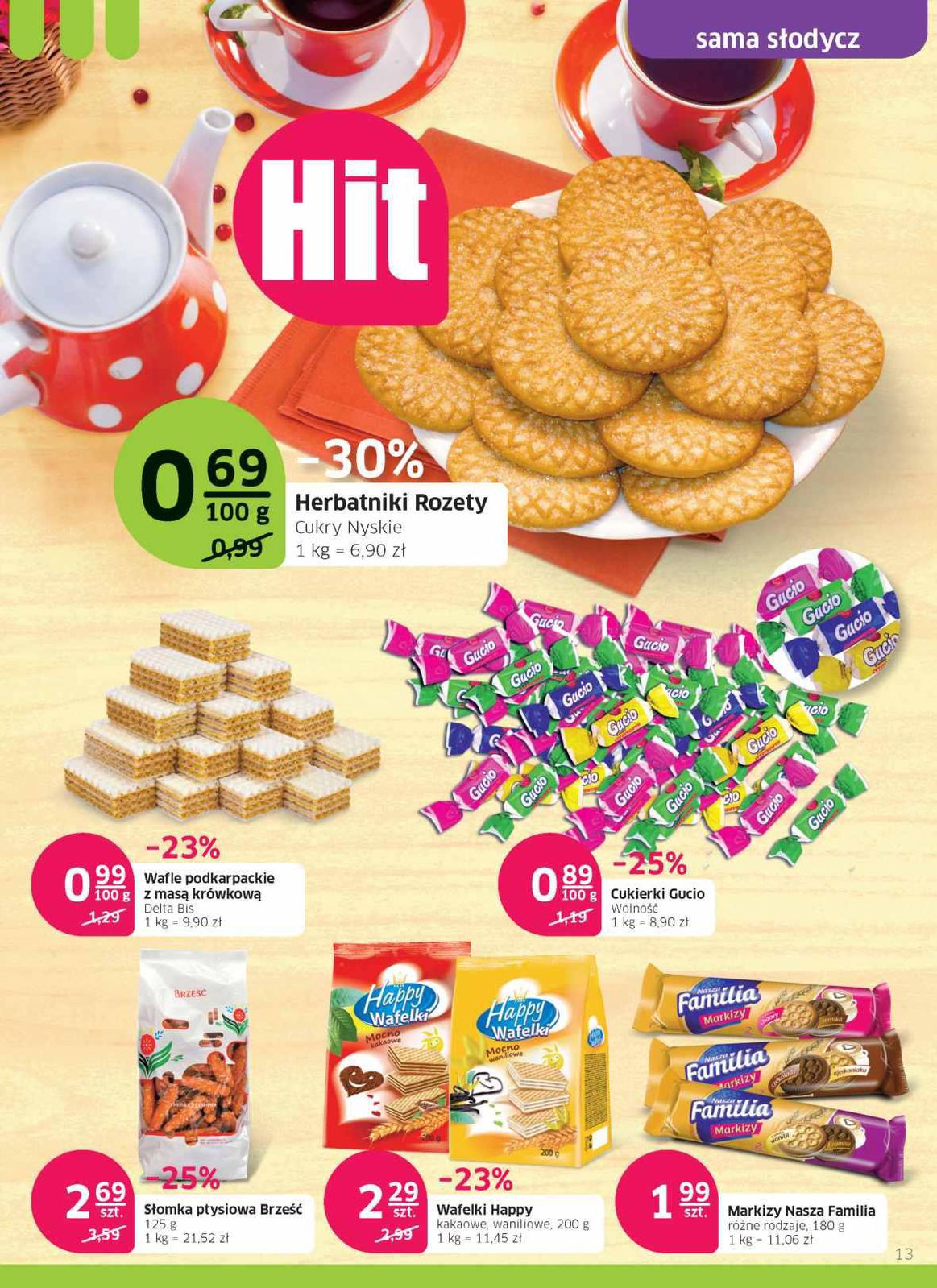 Gazetka promocyjna Mila str. 13