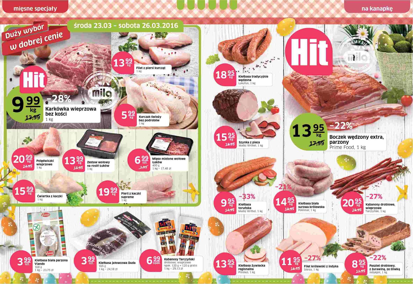 Gazetka promocyjna Mila str. 2