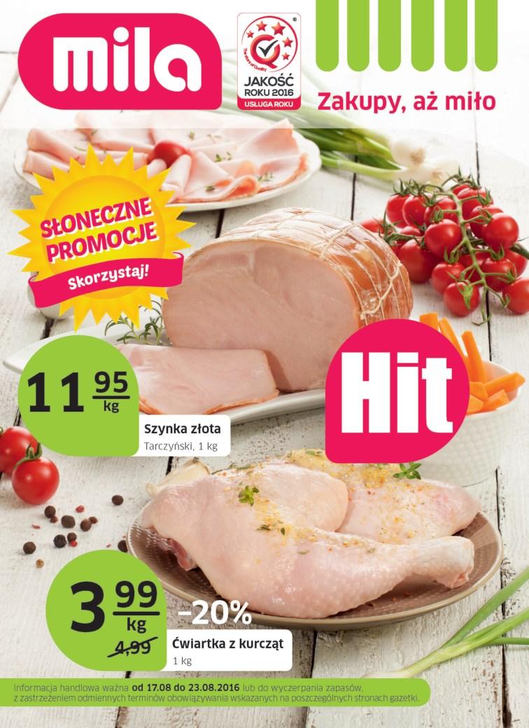 Gazetka promocyjna Mila str. 1
