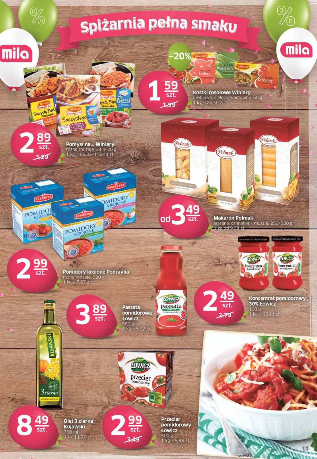 Gazetka promocyjna Mila str. 11