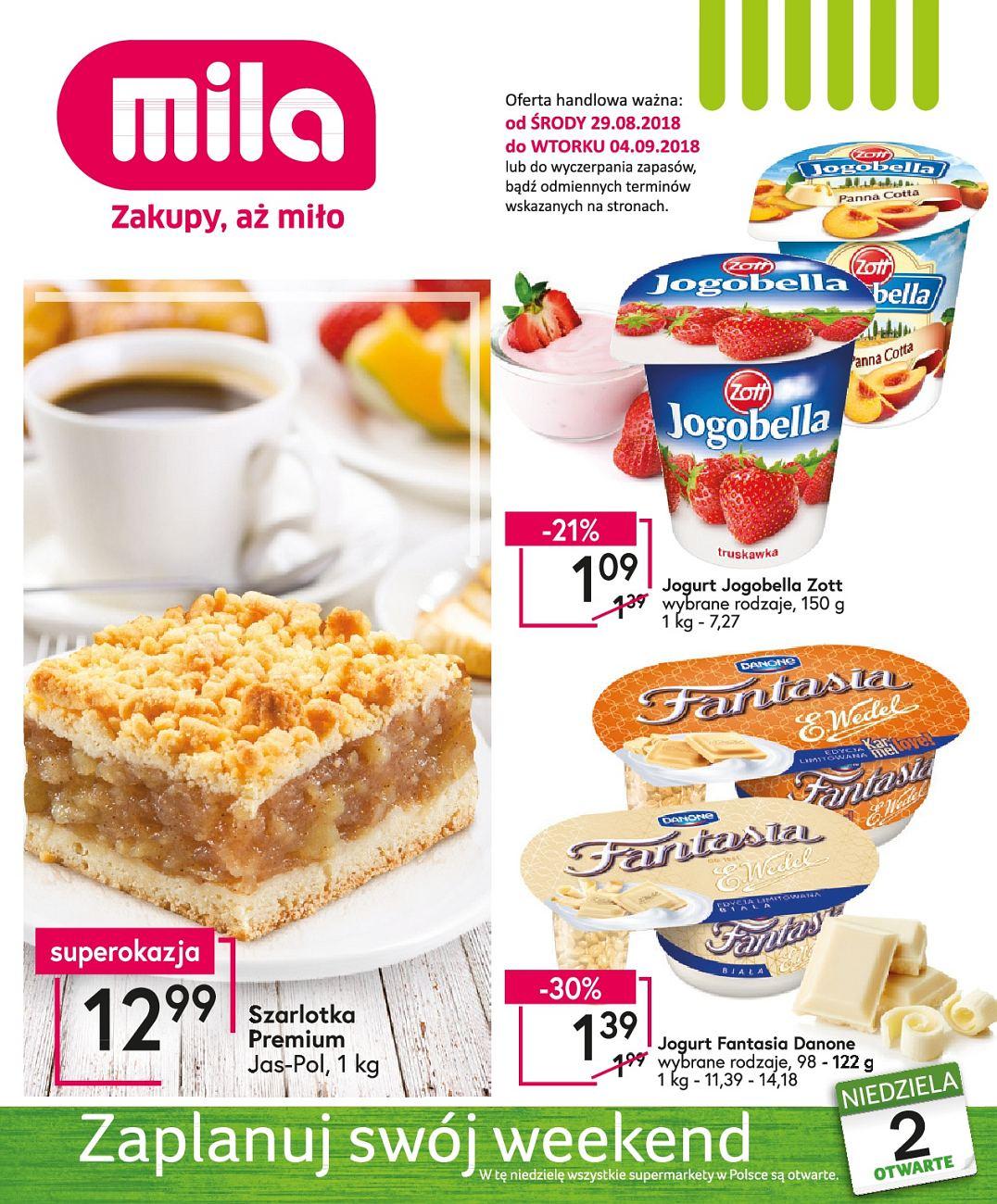 Gazetka promocyjna Mila str. 1