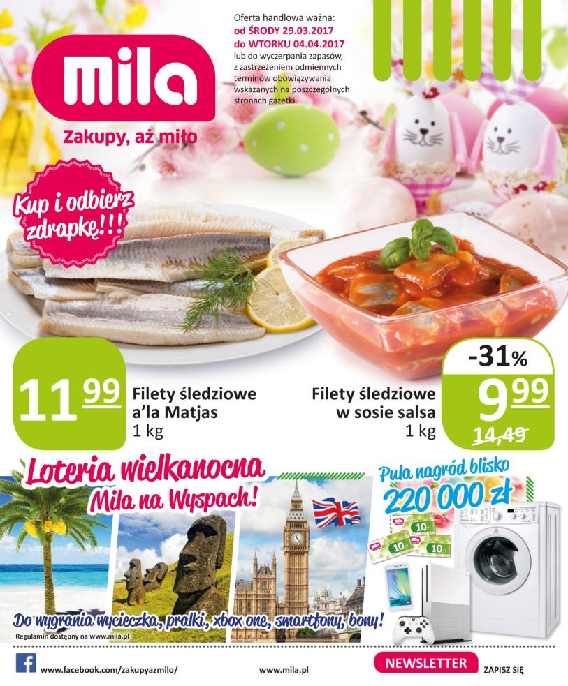 Gazetka promocyjna Mila str. 1