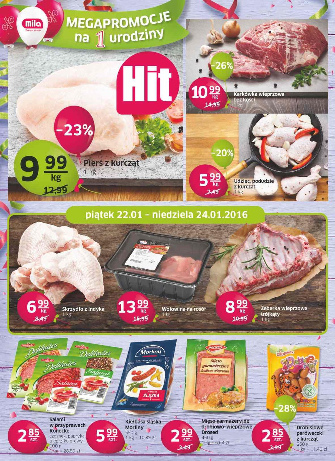 Gazetka promocyjna Mila str. 4